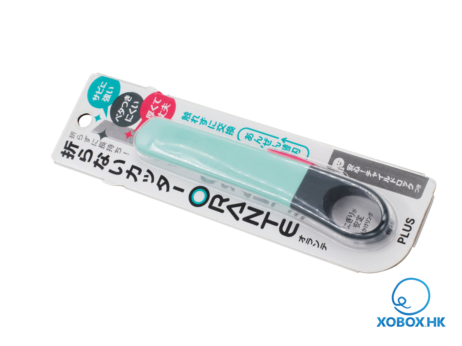 Plus Orante Fluorine Coated Safety Letter Opener 抗鏽氟塗層鋼刀安全開信刀