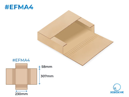 Easy-Fold Mailers 十字盒