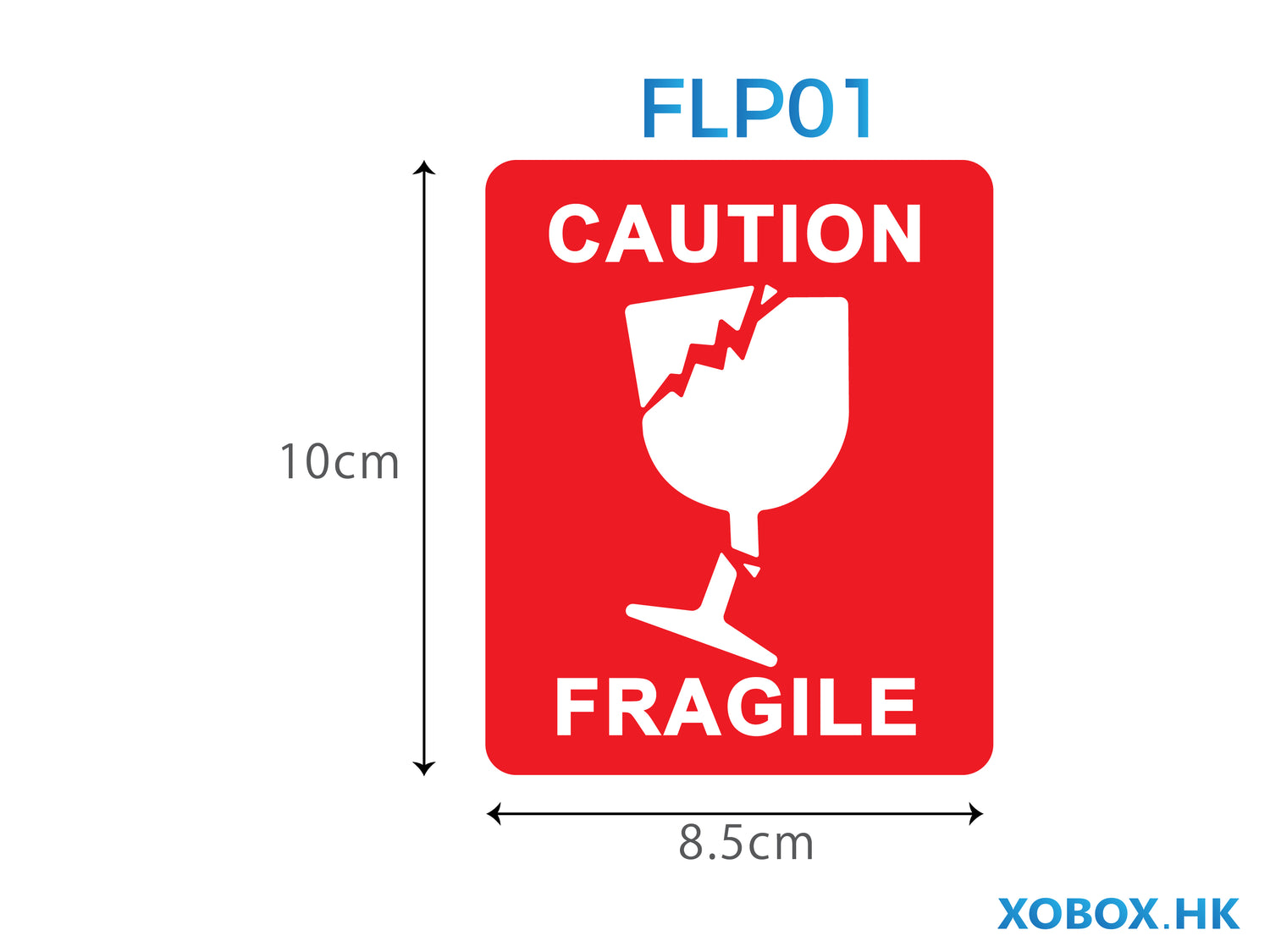 Fragile Label 標籤貼紙