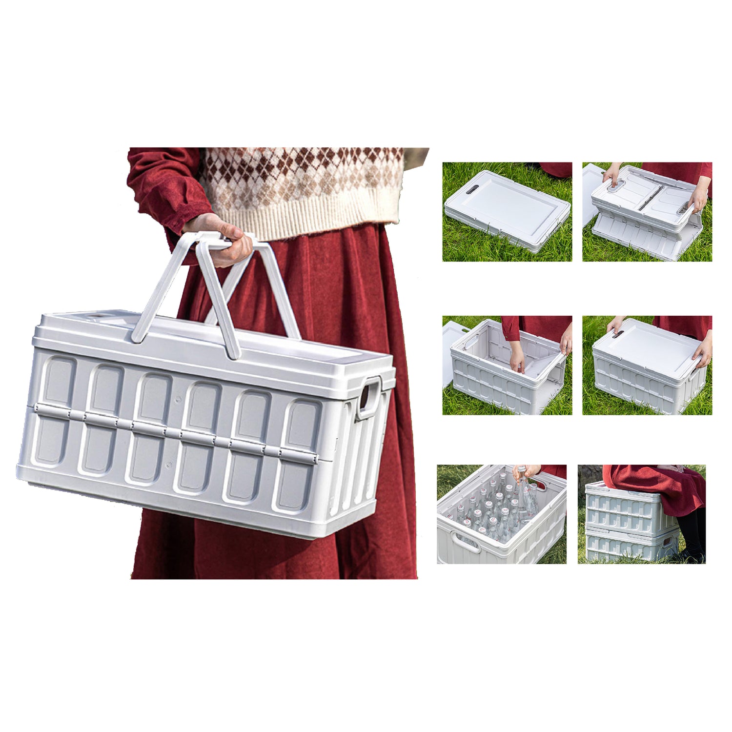 Folding Outdoor Storage Box 折疊式戶外儲物箱