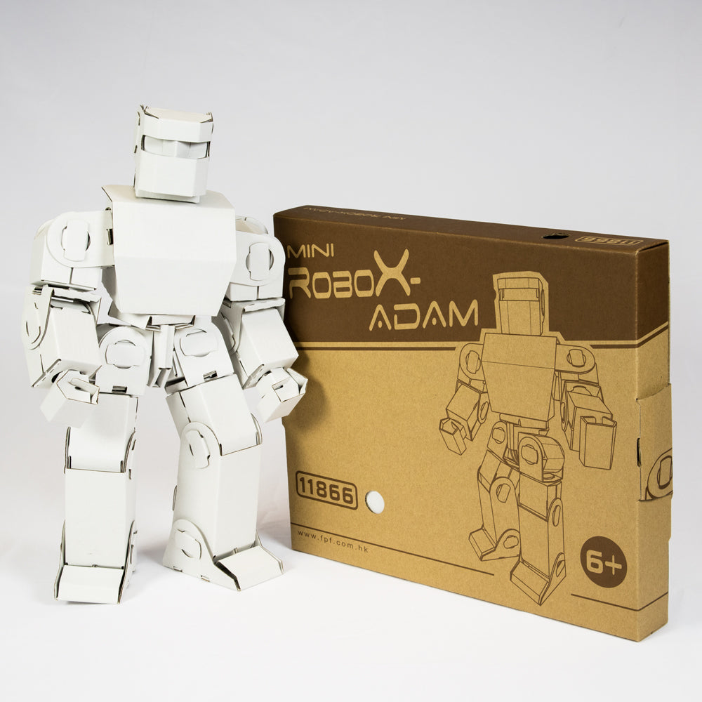 FPF-DIY-紙模型-迷你-機械人-Mini Robox-Adam