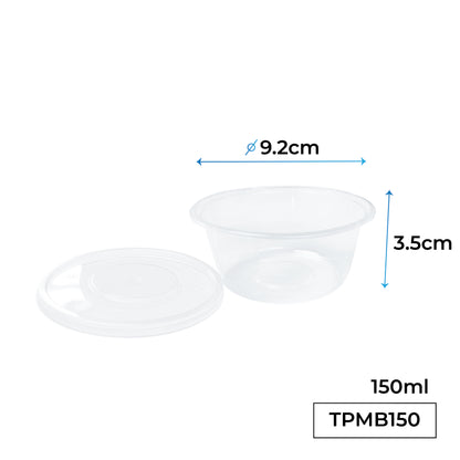 Transparent Plastic Meal Box With Lid 塑料透明餐盒帶蓋