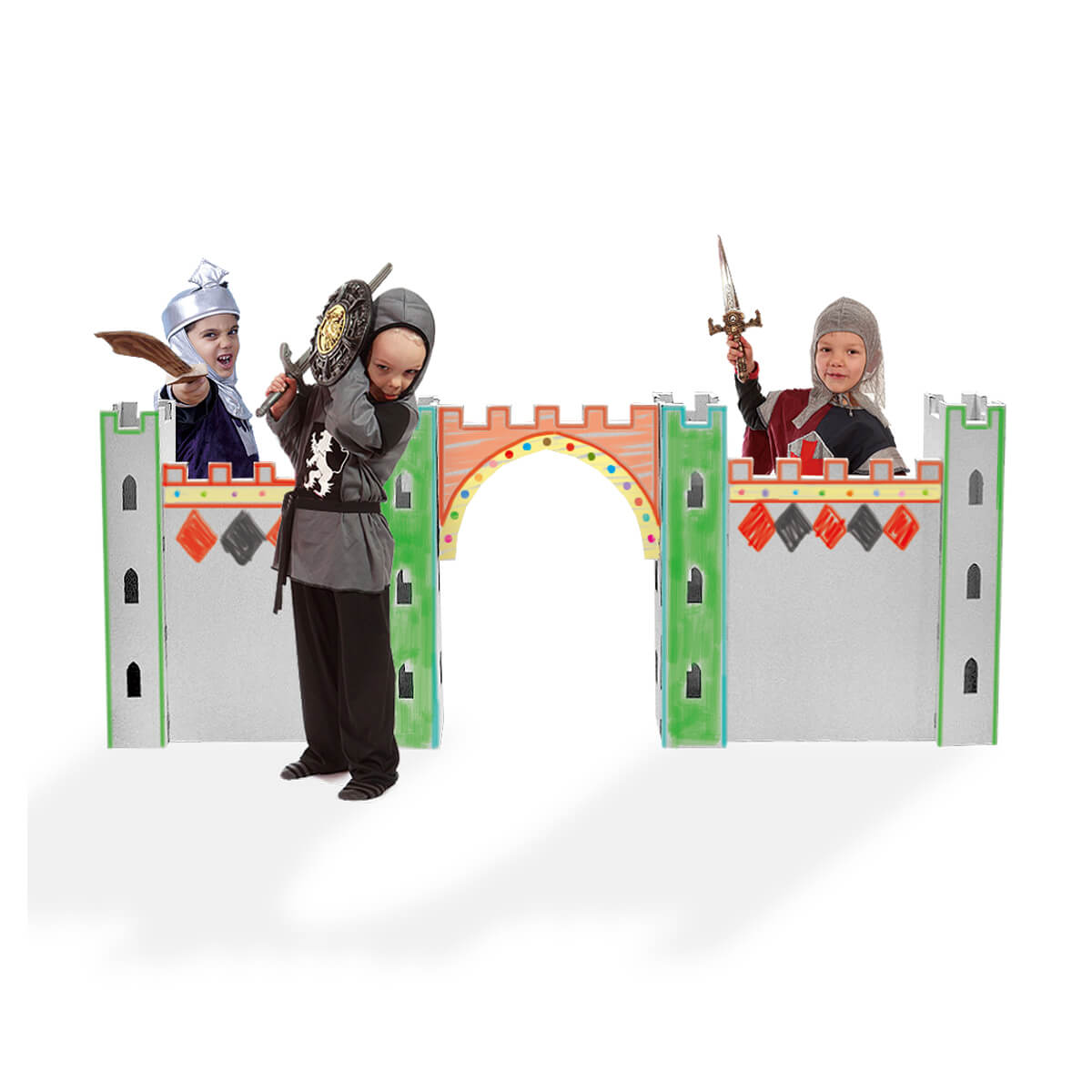 Cardboard Castle Extendable