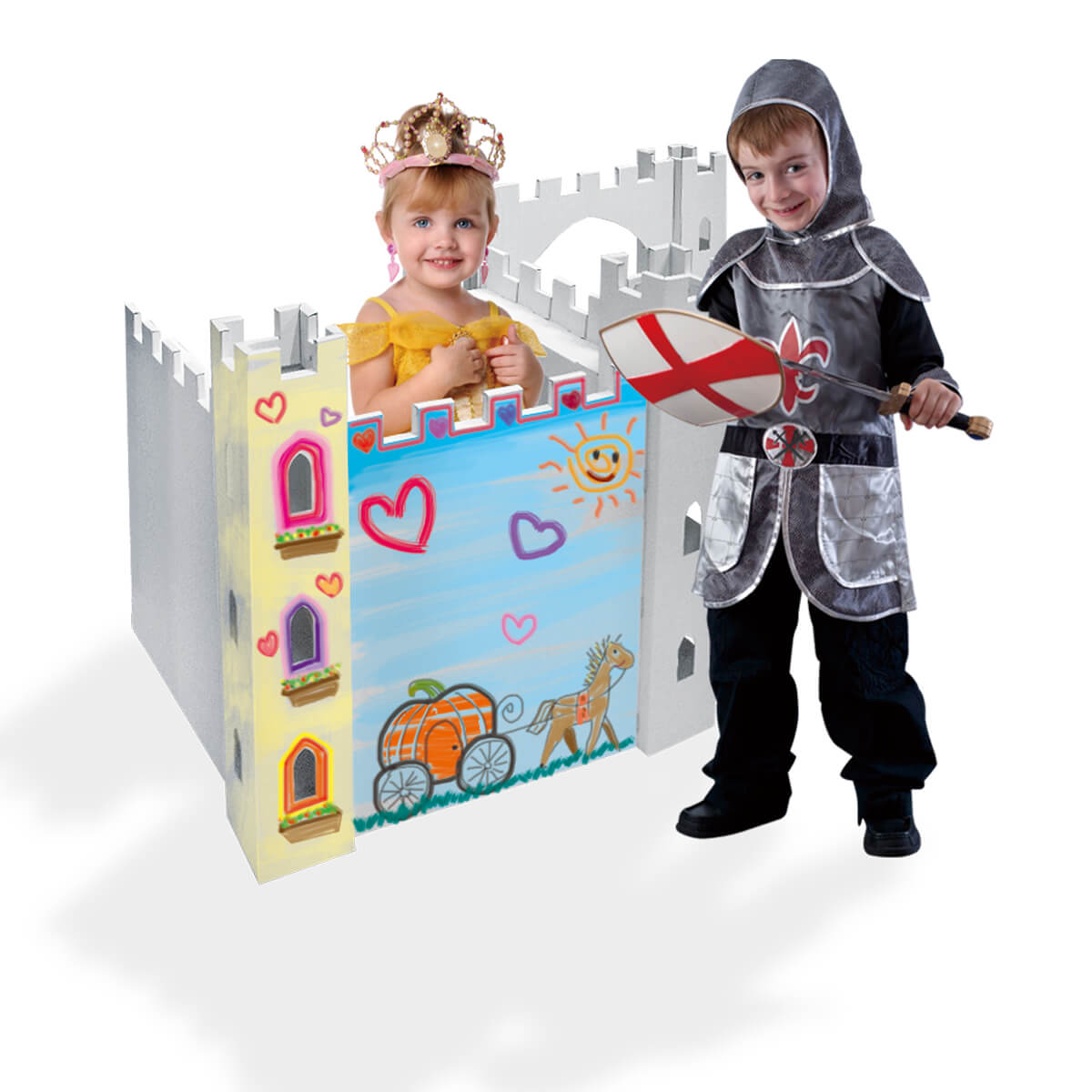 Cardboard Castle Extendable